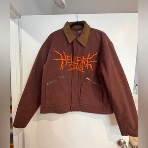 Stranger Things HellFire Lives Garage Jacket